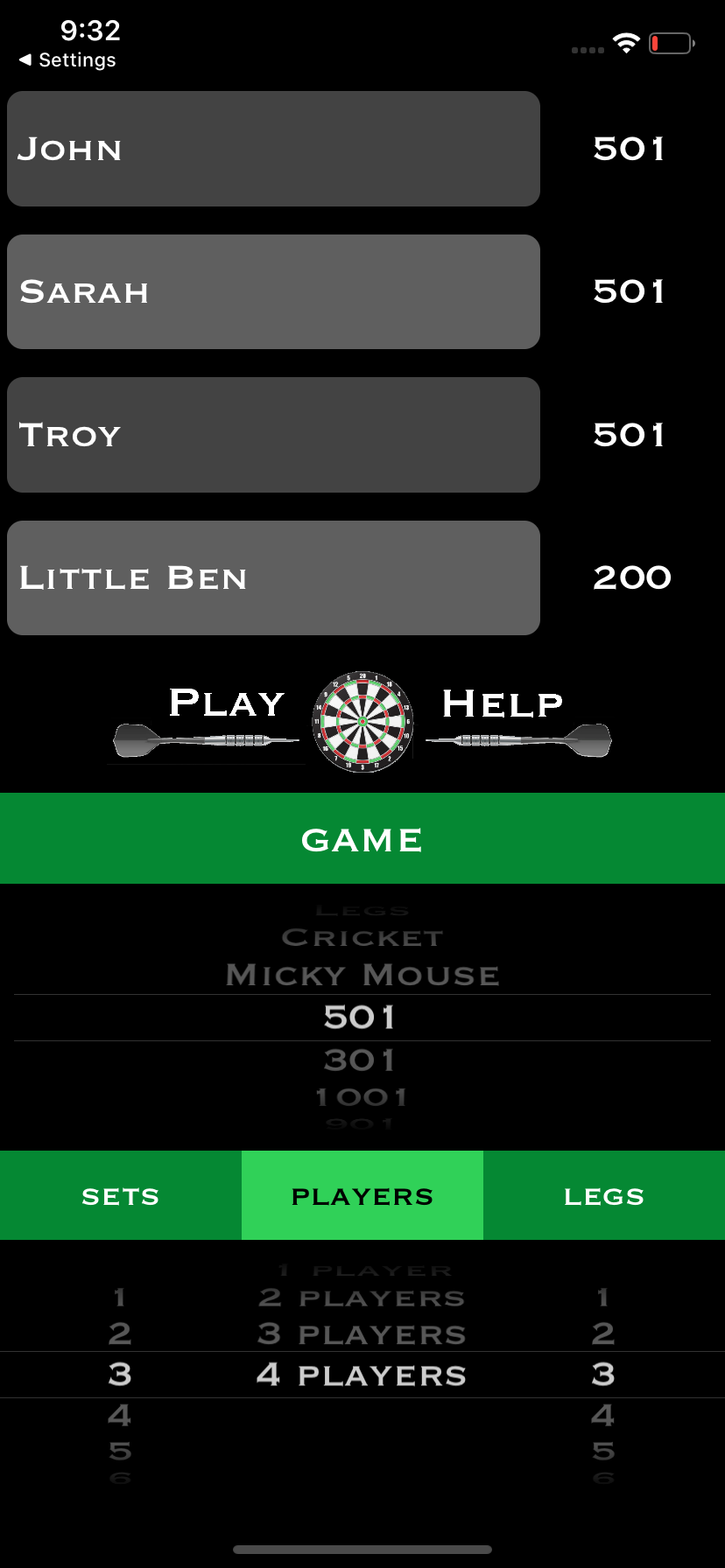 Dart Score Pro For darts enthousiasts